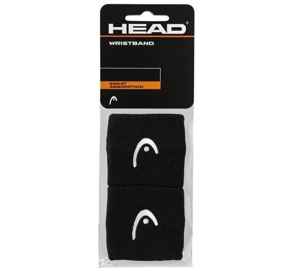 Muñequera Head 2.5'' Negro X2