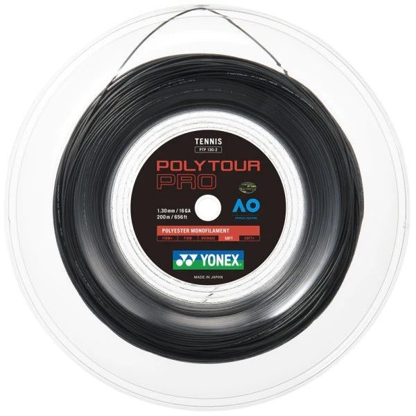Rollo de Cuerda Yonex Poly Tour Pro 1.25 - 200m