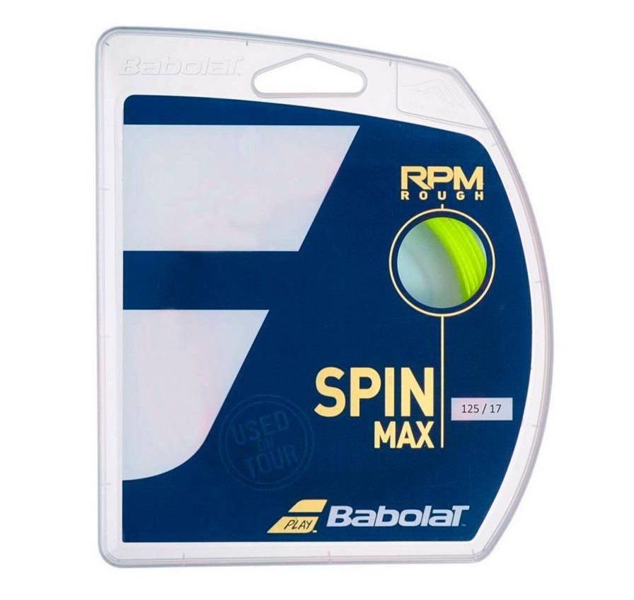 Cuerda Babolat Rpm Rough Amarillo 1.25 - 12m