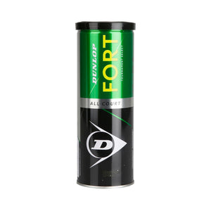 12 Tarros de Pelotas de Tenis Dunlop Fort All Court X3