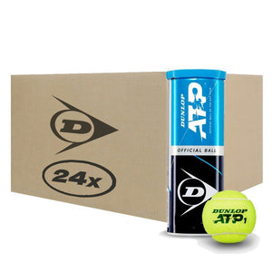 Caja de Pelotas de Tenis Dunlop ATP X3 - 24 Tarros