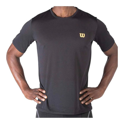 Polera Wilson Perforada Negra