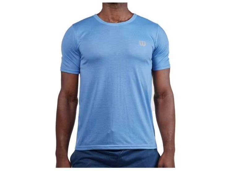 Polera Wilson Polyspun Celeste