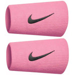Muñequera Nike Premier Larga Rosa Negro X2