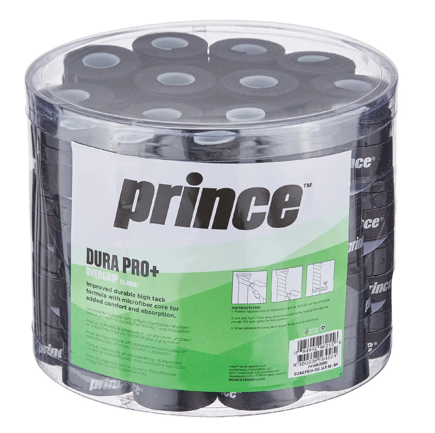 Overgrip Prince Dura Pro  Negro X60