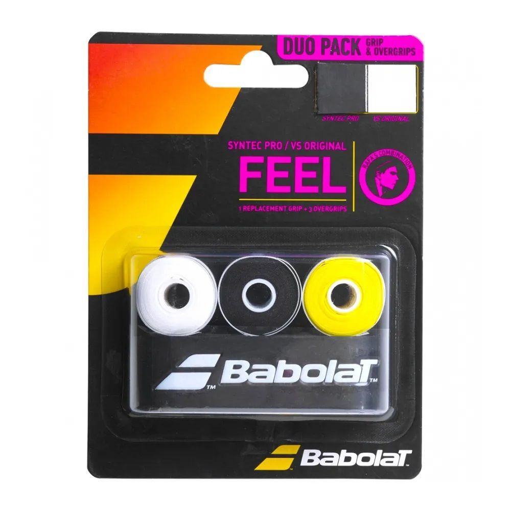 Grip Babolat Syntec Pro + Overgrip Vs Original