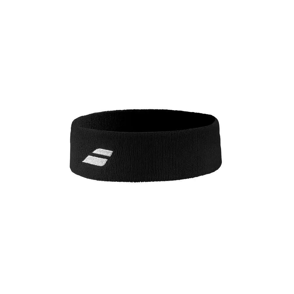 Cintillo Babolat Negro Logo Blanco