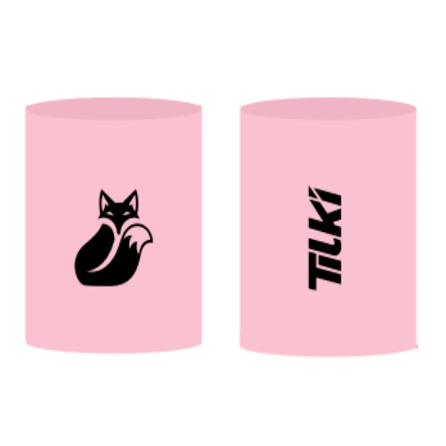 Muñequera Tilki Larga Pro Terry Rosa X2