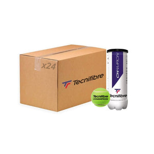 Caja de Pelotas de Tenis Tecnifibre Champion X3 - 24 Tarros