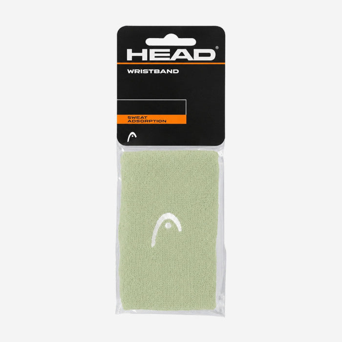 Muñequera Head Larga Verde Claro X2