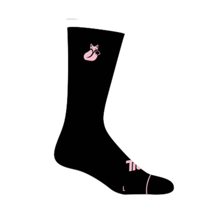 Calcetin Tilki Comfort Negro/Rosa Pack X3