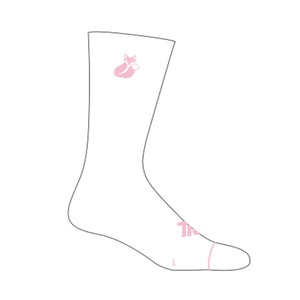 Calcetin Tilki Comfort Blanco/Rosa Pack X3
