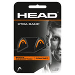 Antivibrador Tenis Head Xtra Damp Negro/Naranjo X2