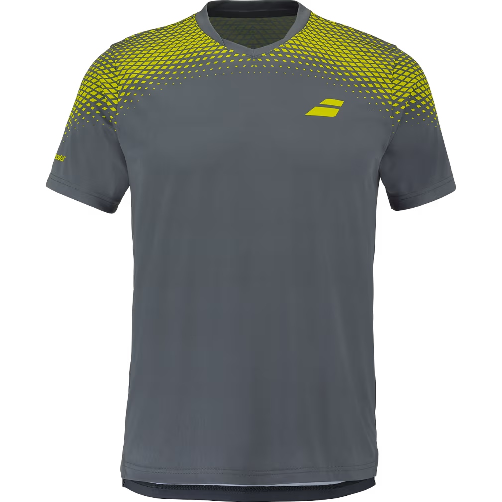 Polera Babolat Aero Crew Neck Tee Gris