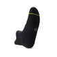 Calcetin Tilki Tobillero Lehinde Negro/Amarillo Fluor