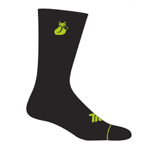 Calcetin Tilki Comfort Negro/Amarillo Fluor Pack X3