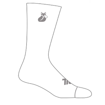 Calcetin Tilki Comfort Blanco/Gris Pack X3