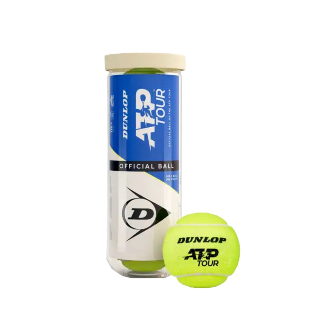 12 Tarros De Pelotas De Tenis Dunlop ATP X3