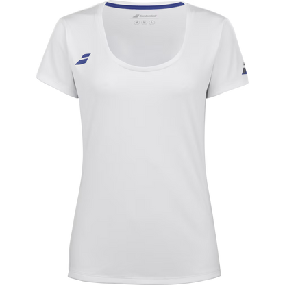 Polera Babolat Play Cap Sleeve Top Women Blanca