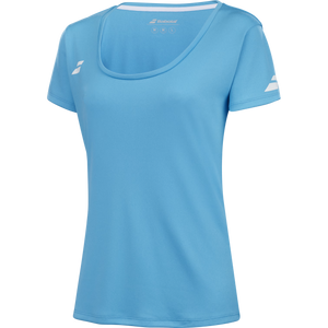 Polera Babolat Play Cap Sleeve Top Women Cyan