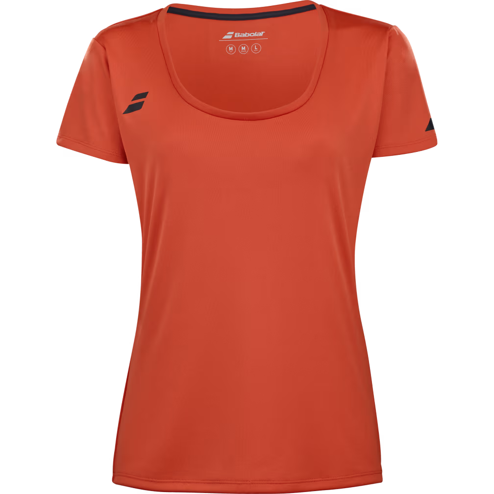 Polera Babolat Play Cap Sleeve Top Women Roja