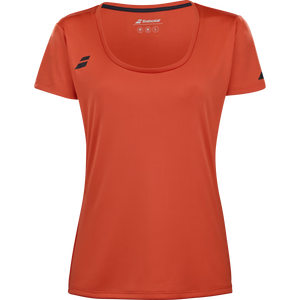 Polera Babolat Play Cap Sleeve Top Women Roja