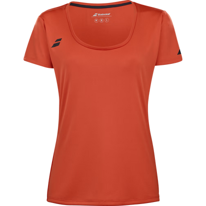 Polera Babolat Play Cap Sleeve Top Women Roja