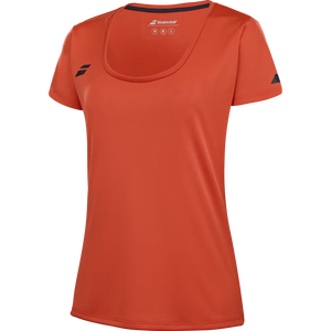 Polera Babolat Play Cap Sleeve Top Women Roja