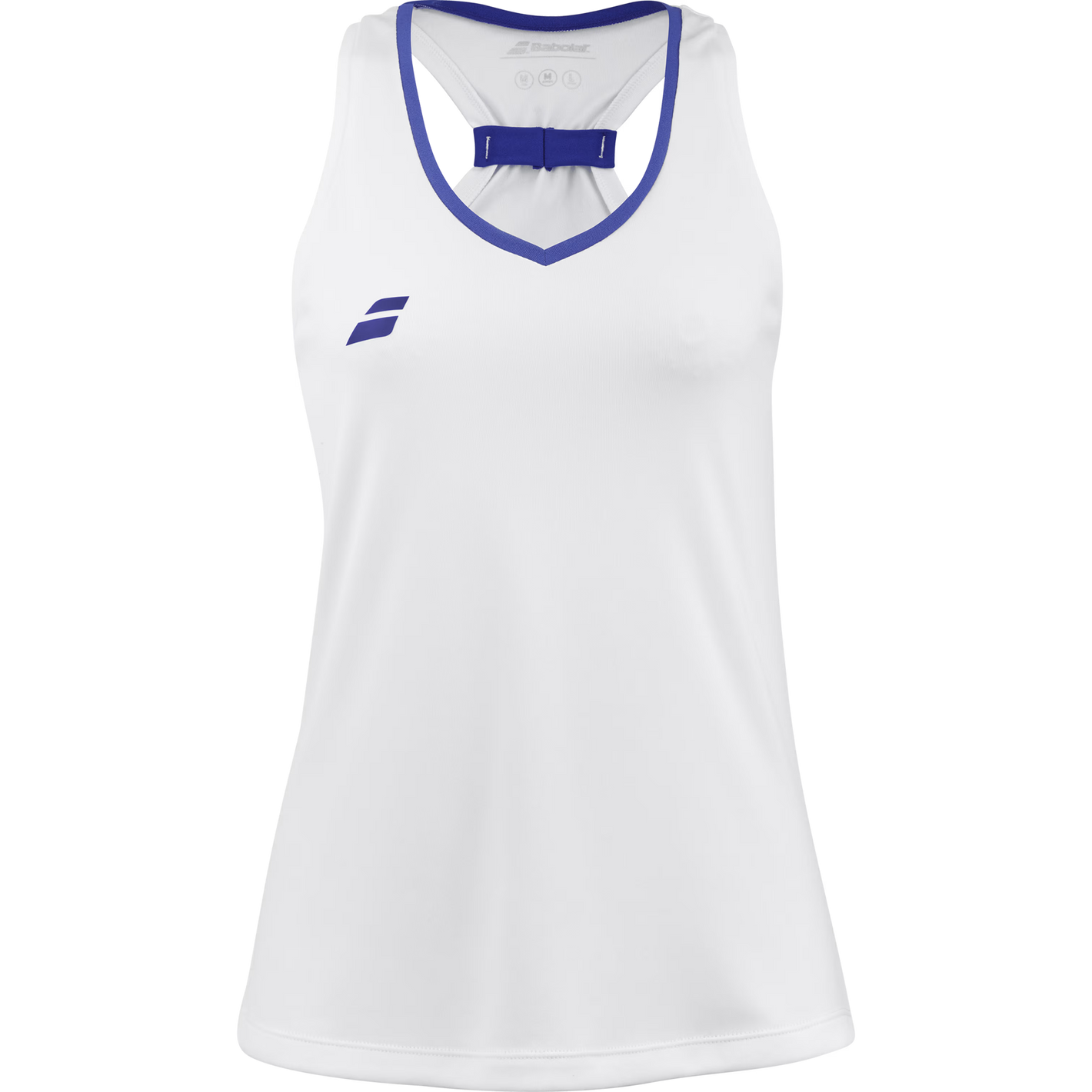 Polera Babolat Play Tank Top Women Blanca