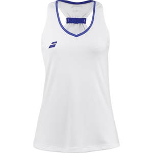 Polera Babolat Play Tank Top Women Blanca