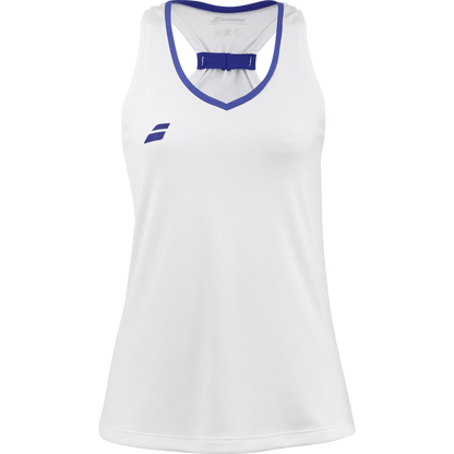 Polera Babolat Play Tank Top Women Blanca