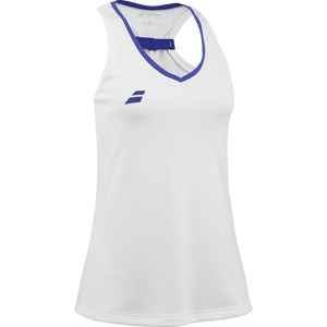 Polera Babolat Play Tank Top Women Blanca