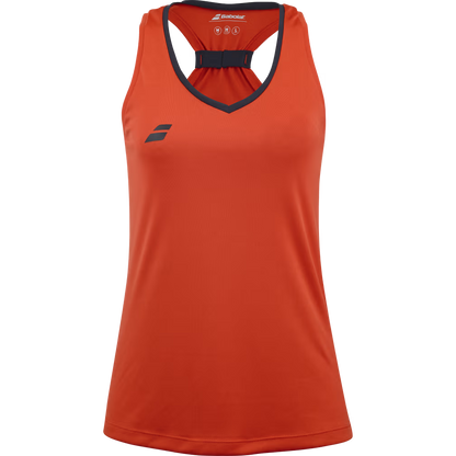 Polera Babolat Play Tank Top Women Rojo Fiesta