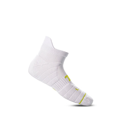 Calcetin Tilki Tobillero Lehinde Blanco/Amarillo Fluor