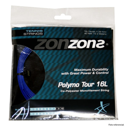Cuerda Zons Polymo Tour Azul 1.28 - 12m
