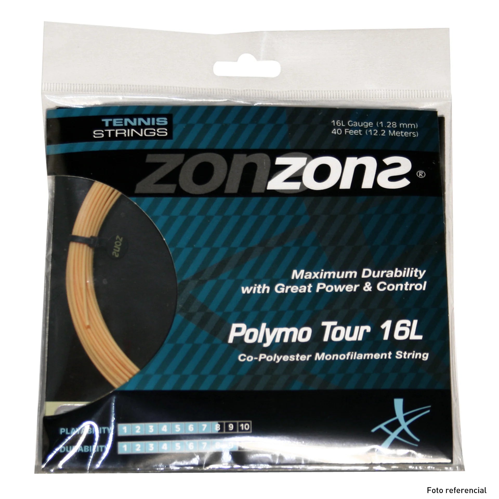 Cuerda Zons Polymo Tour Oro 1.28 - 12m