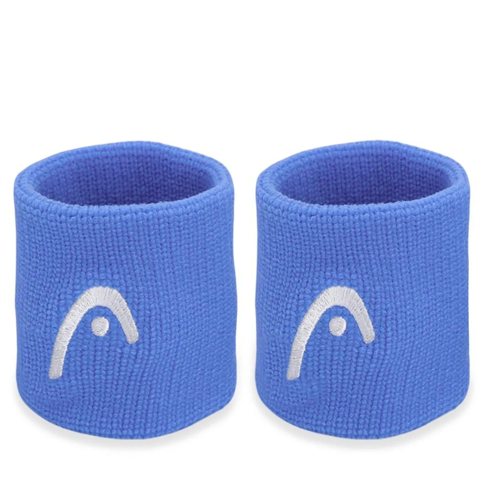 Muñequera Head 2.5'' Azul Claro X2