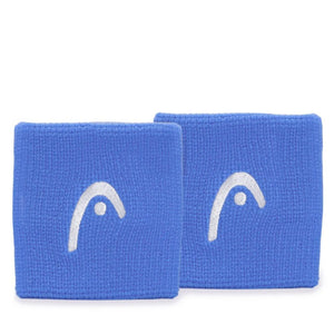 Muñequera Head 2.5'' Azul Claro X2