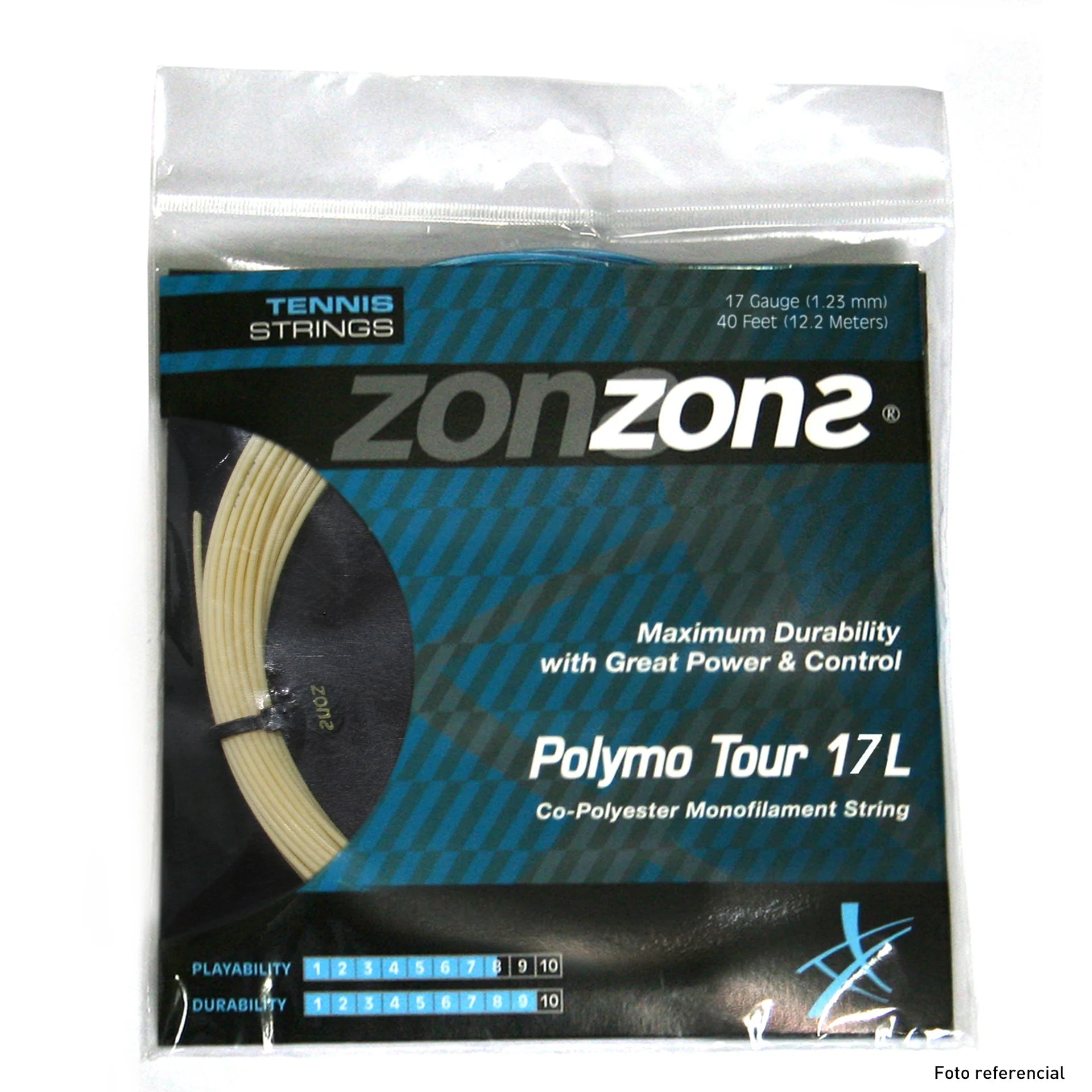 Cuerda Zons Polymo Tour Ambar 1.23 - 12m