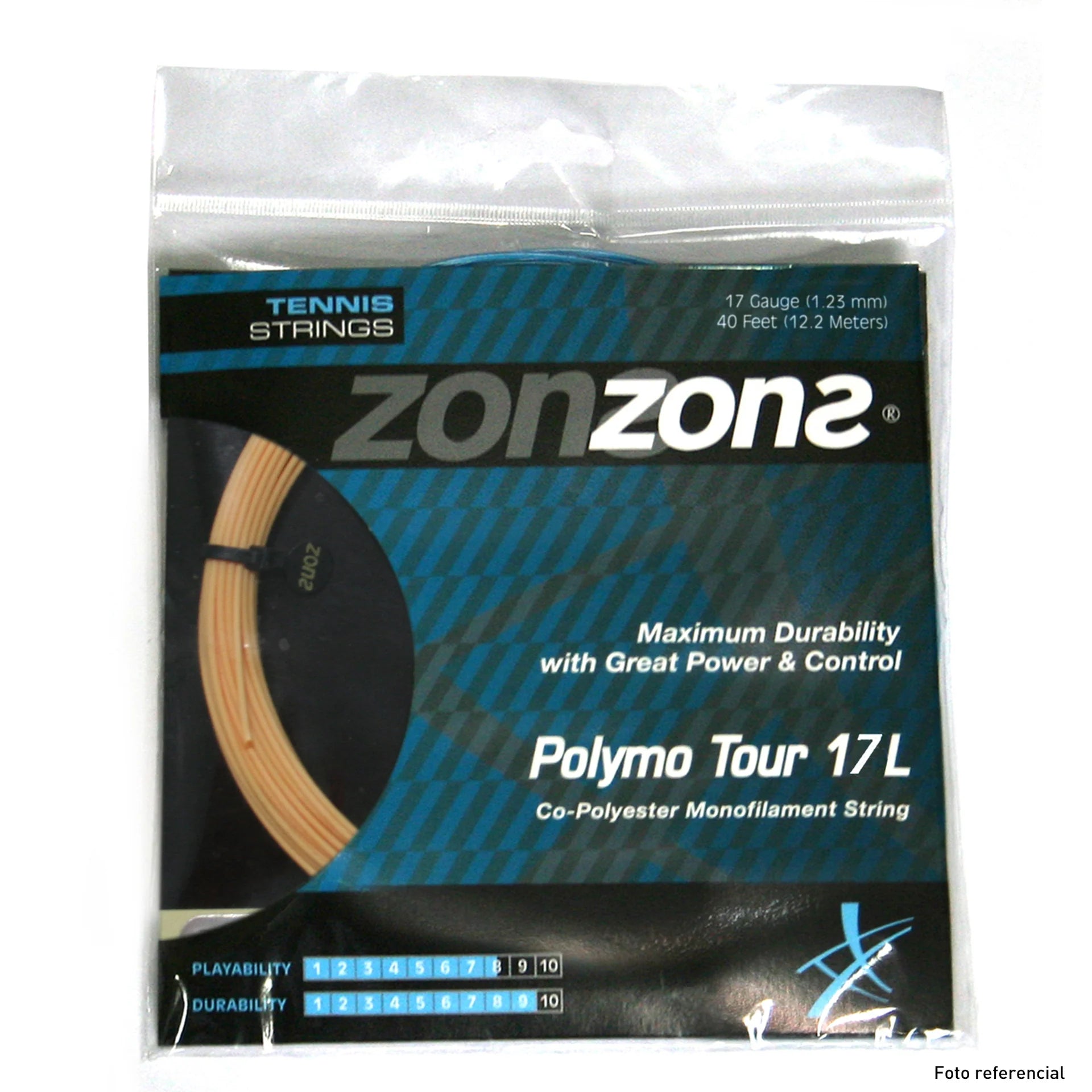 Cuerda Zons Polymo Tour Oro 1.23 - 12m