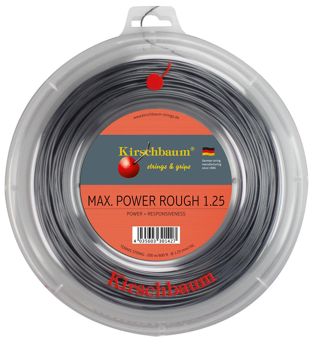 Rollo De Cuerda Kirschbaum Max Power Rough 1.25 - 200m