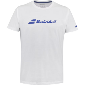 Polera Babolat Exercise Tee Blanca