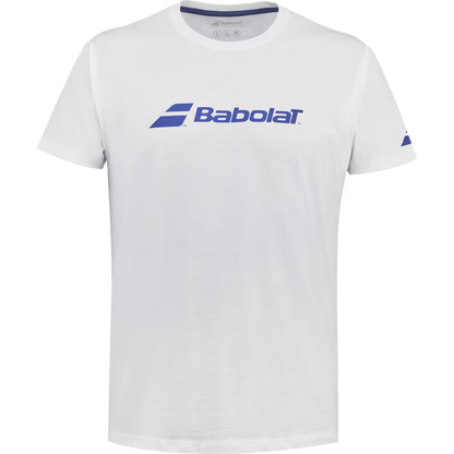 Polera Babolat Exercise Tee Blanca