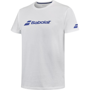 Polera Babolat Exercise Tee Blanca