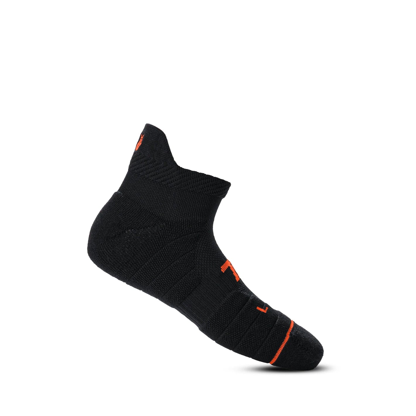 Calcetin Tilki Tobillero Lehinde Negro/Naranjo