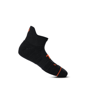 Calcetin Tilki Tobillero Lehinde Negro/Naranjo
