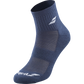 Calcetin Babolat Quarter Blanco/Azul/Gris - 3 Pares