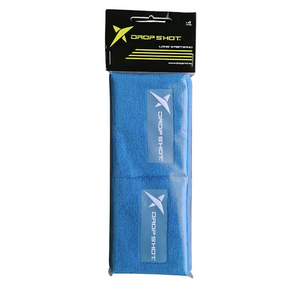 Muñequera Drop Shot Larga Azul X2