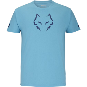 Polera Babolat Cotton Juan Lebron Azul Claro