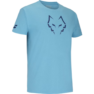 Polera Babolat Cotton Juan Lebron Azul Claro